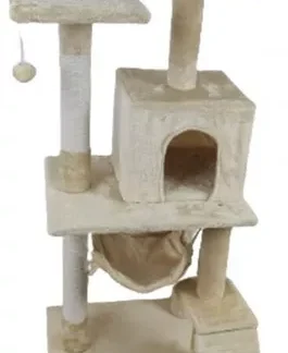 Ονυχοδρόμιο Denik Pets Γατόδεντρο 50x40x120cm Μπεζ