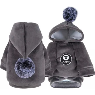 Μπλουζάκι σκύλου Fleece ΓΚΡΙ