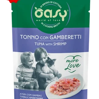 Oasy More Love Τόνος με Γαρίδα 70g