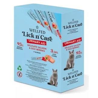 Λιχουδιά Γάτας Wellfed Lick N’ Care Urinary Aid 15gr