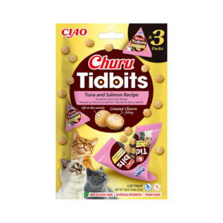 churu cat tidbits tuna salmon