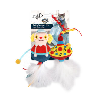 Afp Παιχνίδι Γάτας Vintage Twirly Troupe 2τμχ