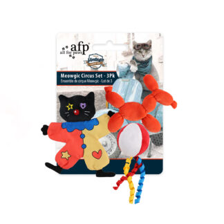 Afp Παιχνίδι Γάτας Vintage Meowgic Circus 3τμχ