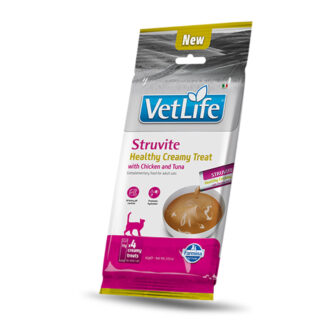 vet life creamy treat struvite
