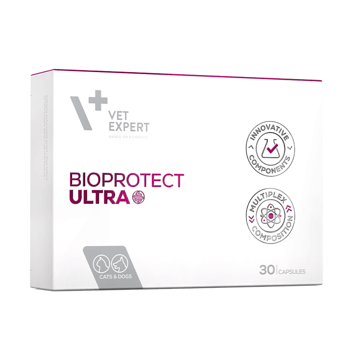 Vet Expert BioProtect Ultra για την Υποστήριξη του Πεπτικού συστήματος & Αντιμετώπιση της Διάρροιας 30caps 1 vet_expert_suplament_BioProtect-Ultra
