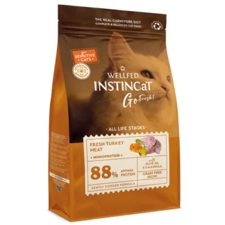 Wellfed Instincat Go Fresh Sensitive Turkey 4,5kg