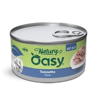 Oasy Natury Φιλέτο Τόνος σε μαλακό ζελέ 85g