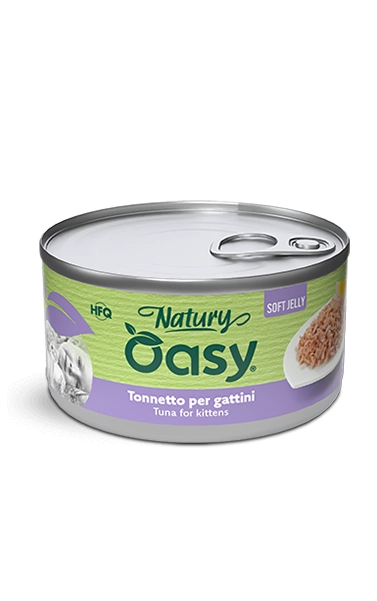 Oasy Natury Φιλέτο Τόνος για Γατάκι σε μαλακό ζελέ 85g 1 Oasy Natury Φιλέτο Τόνος για Γατάκι σε μαλακό ζελέ 85g