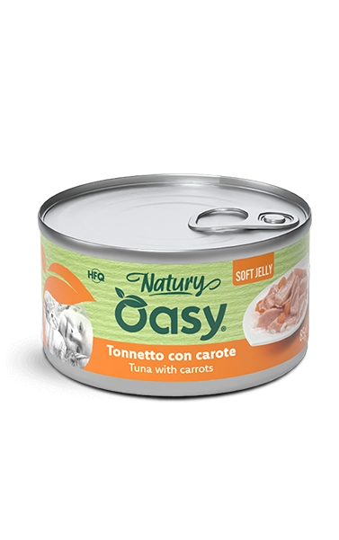 Oasy Natury Φιλέτο Τόνος με Καρότο σε μαλακό ζελέ 85g 1 Oasy Natury Φιλέτο Τόνος με Καρότο σε μαλακό ζελέ 85g
