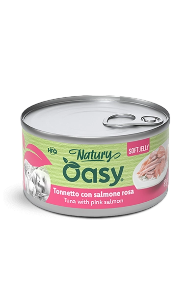 Oasy Natury Φιλέτο Τόνος με Ροζ Σολομό σε μαλακό ζελέ 85g 1 Oasy Natury Φιλέτο Τόνος με Ροζ Σολομό σε μαλακό ζελέ 85g