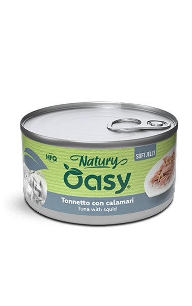 Oasy Natury Φιλέτο Τόνος με Καλαμάρι σε μαλακό ζελέ 85g 1 Oasy Natury Φιλέτο Τόνος με Καλαμάρι σε μαλακό ζελέ 85g