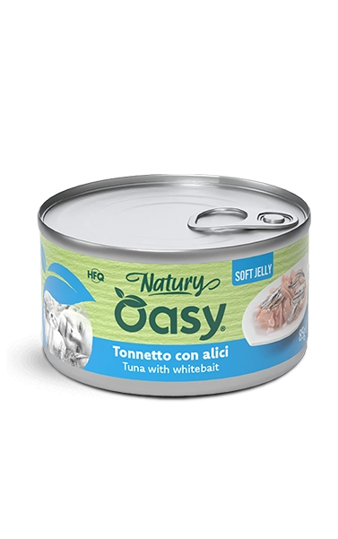 Oasy Natury Φιλέτο Τόνος με Μαρίδα σε μαλακό ζελέ 85g 1 Oasy Natury Φιλέτο Τόνος με Μαρίδα σε μαλακό ζελέ 85g