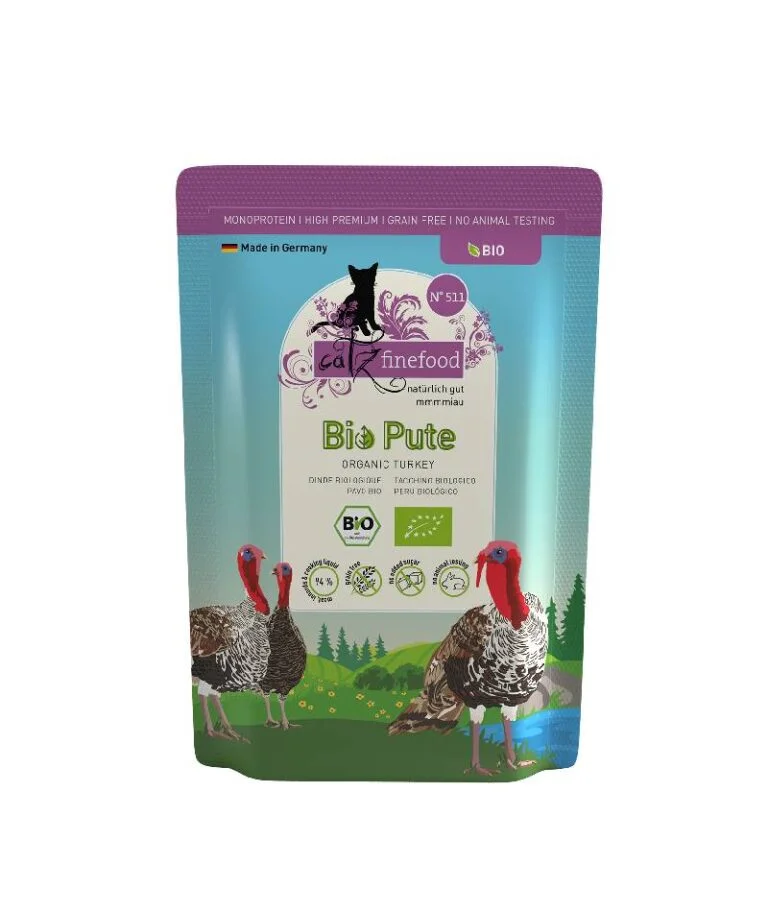 Catz Finefood Bio No 511 Βιολογική Γαλοπούλα 85gr