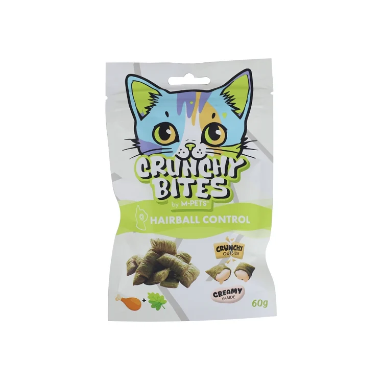 CRUNCHY BITES Cat Treats with function HAIRBALL CONTROL - 60 g 1 crunchy hairball control
