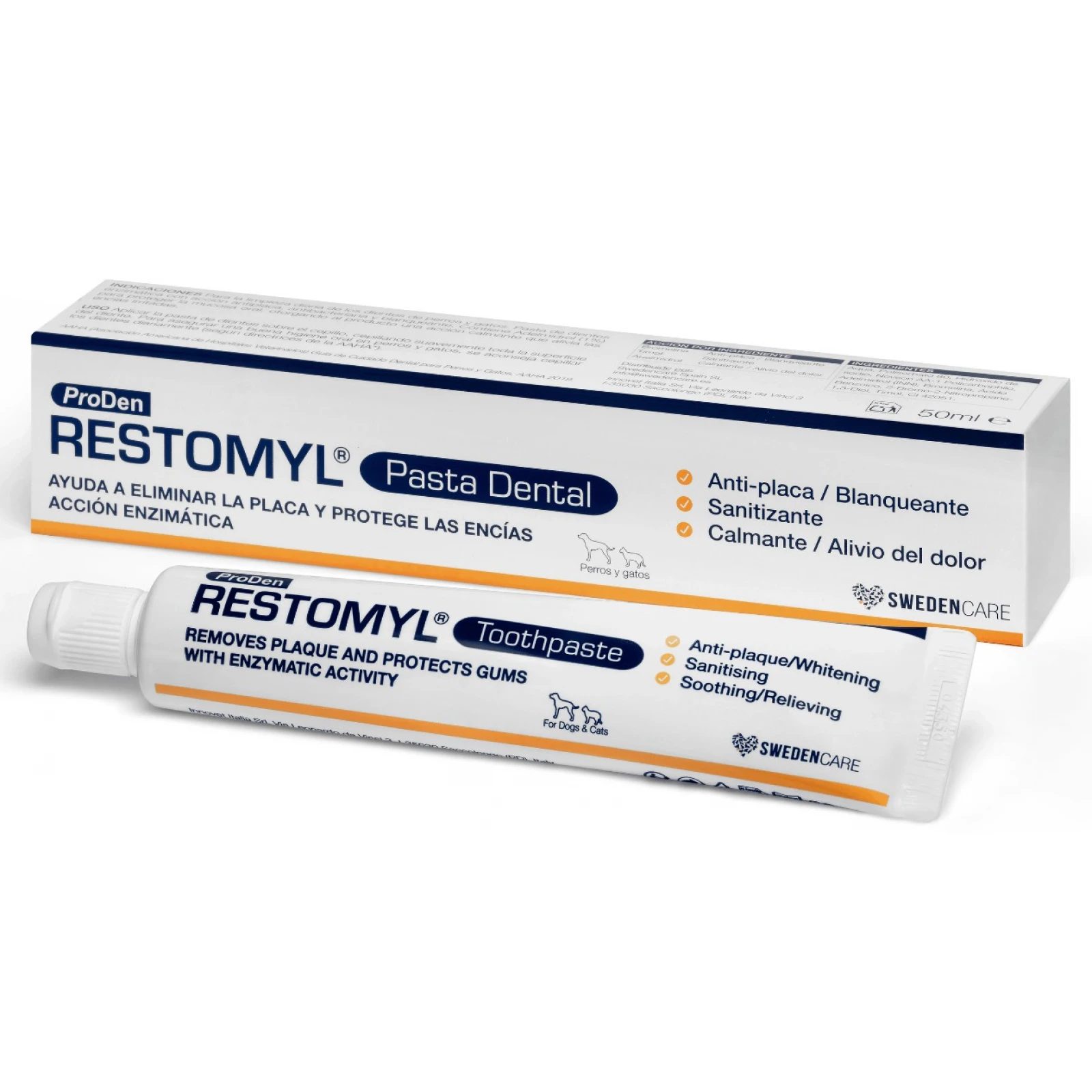 Restomyl Οδοντόκρεμα για Σκύλους και Γάτες 50ml 1 restomyl-odontokrema-gia-skuloys-kai-gates-50ml-
