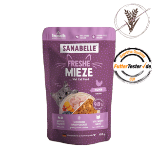 Sanabelle Freshe Mieze Υγρή Τροφή γάτας με Κοτόπουλο 100g