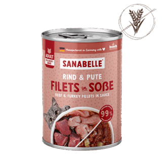 Sanabelle Φιλέτο σε σάλτσα Βοδινό με Γαλοπούλα 400g
