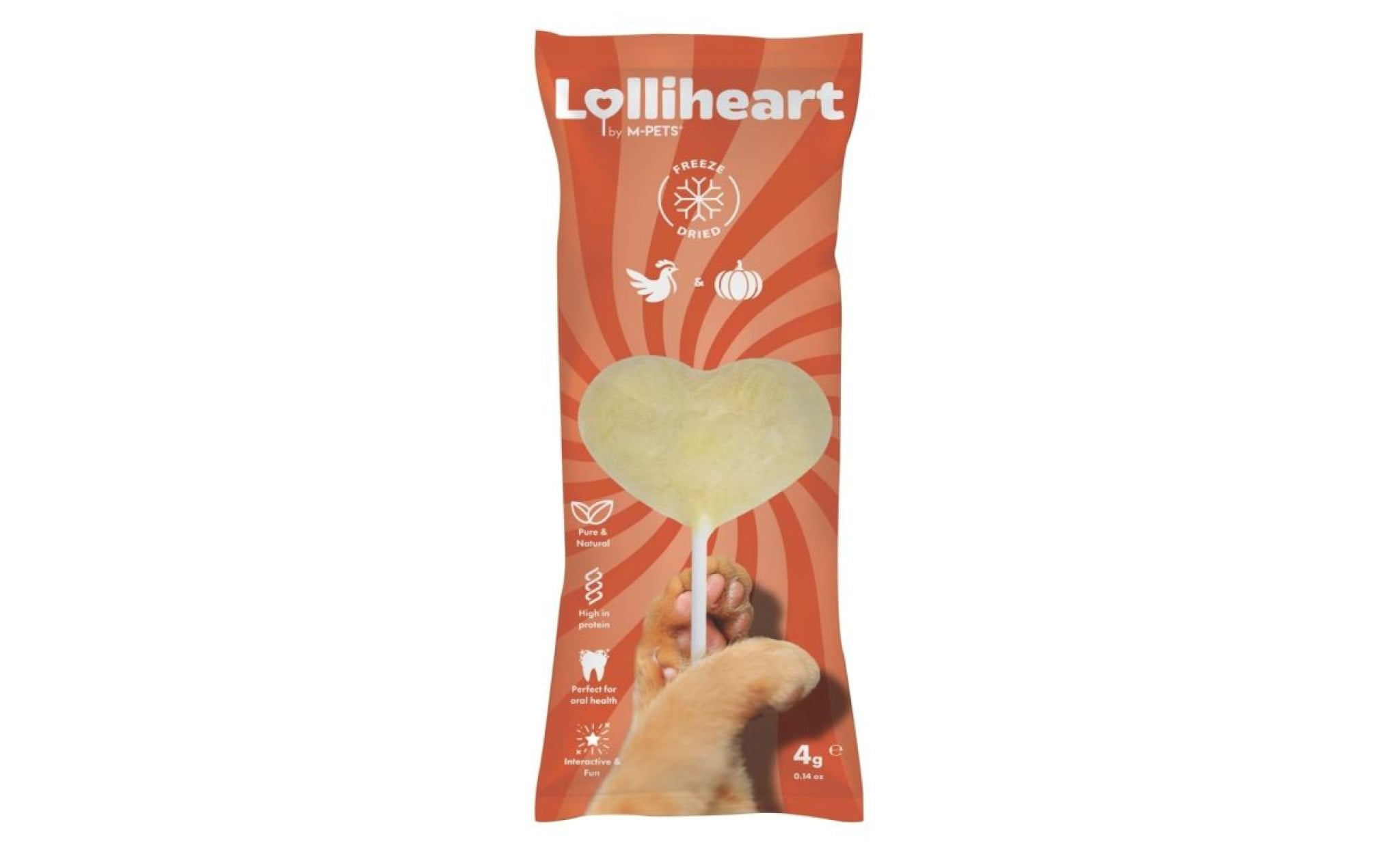 M-PETS ΓΛΕΙΦΙΤΖΟΥΡΙ LOLLIHEART ΚΟΤΟΠΟΥΛΟ & ΚΟΛΟΚΥΘΑ 4GR 1 M-PETS ΓΛΕΙΦΙΤΖΟΥΡΙ LOLLIHEART ΚΟΤΟΠΟΥΛΟ & ΚΟΛΟΚΥΘΑ 4GR