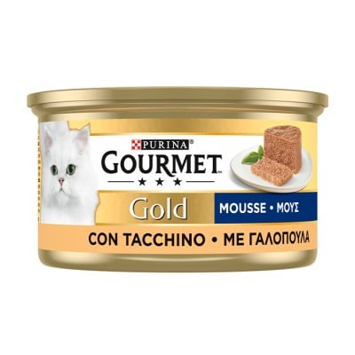 Gourmet Gold Μους Γαλοπούλα 85gr 1 gourmet gold galopoua