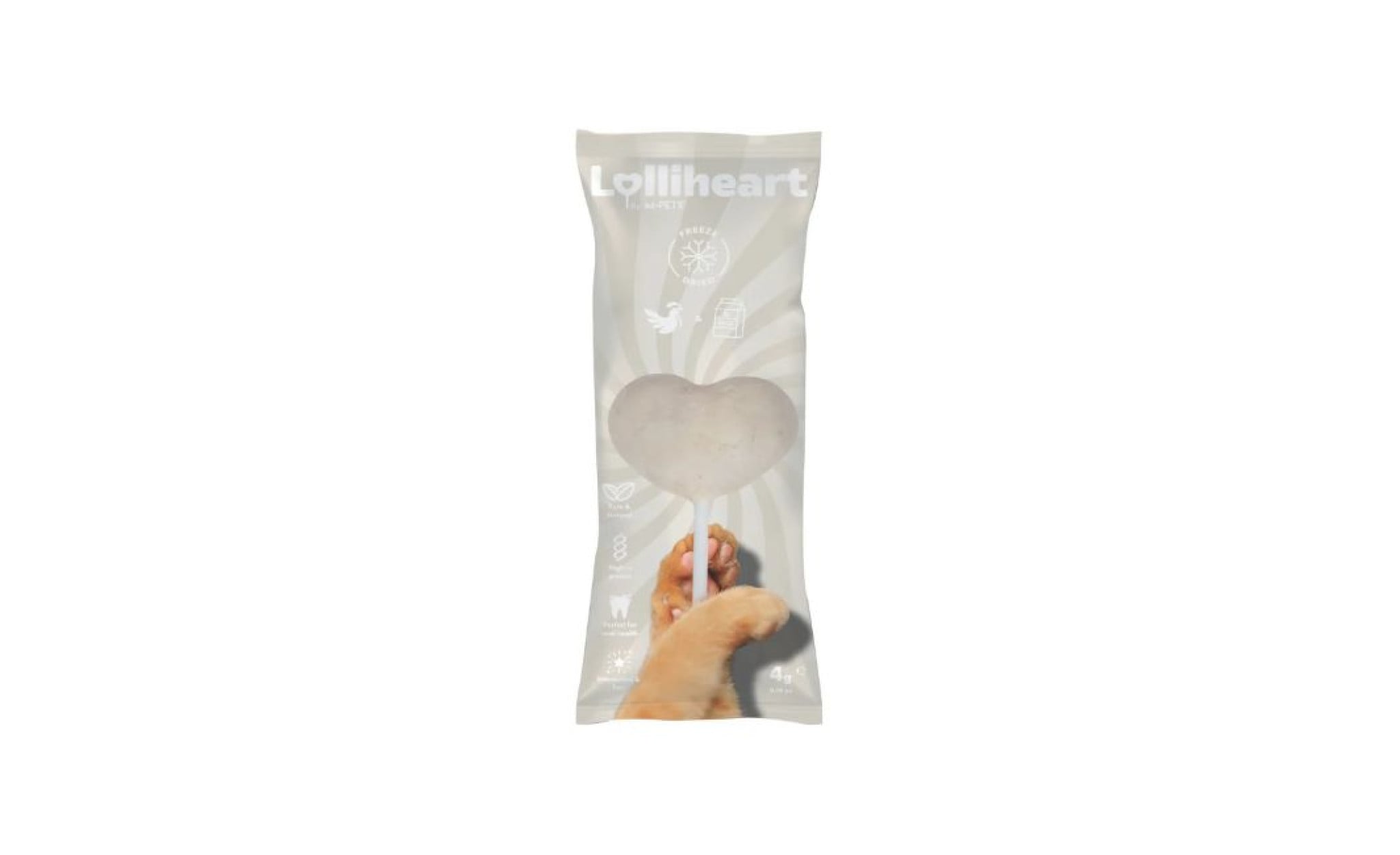 M-PETS ΓΛΕΙΦΙΤΖΟΥΡΙ LOLLIHEART ΚΟΤΟΠΟΥΛΟ & ΓΑΛΑ 4GR 1 lolliheart kotopoulo gala