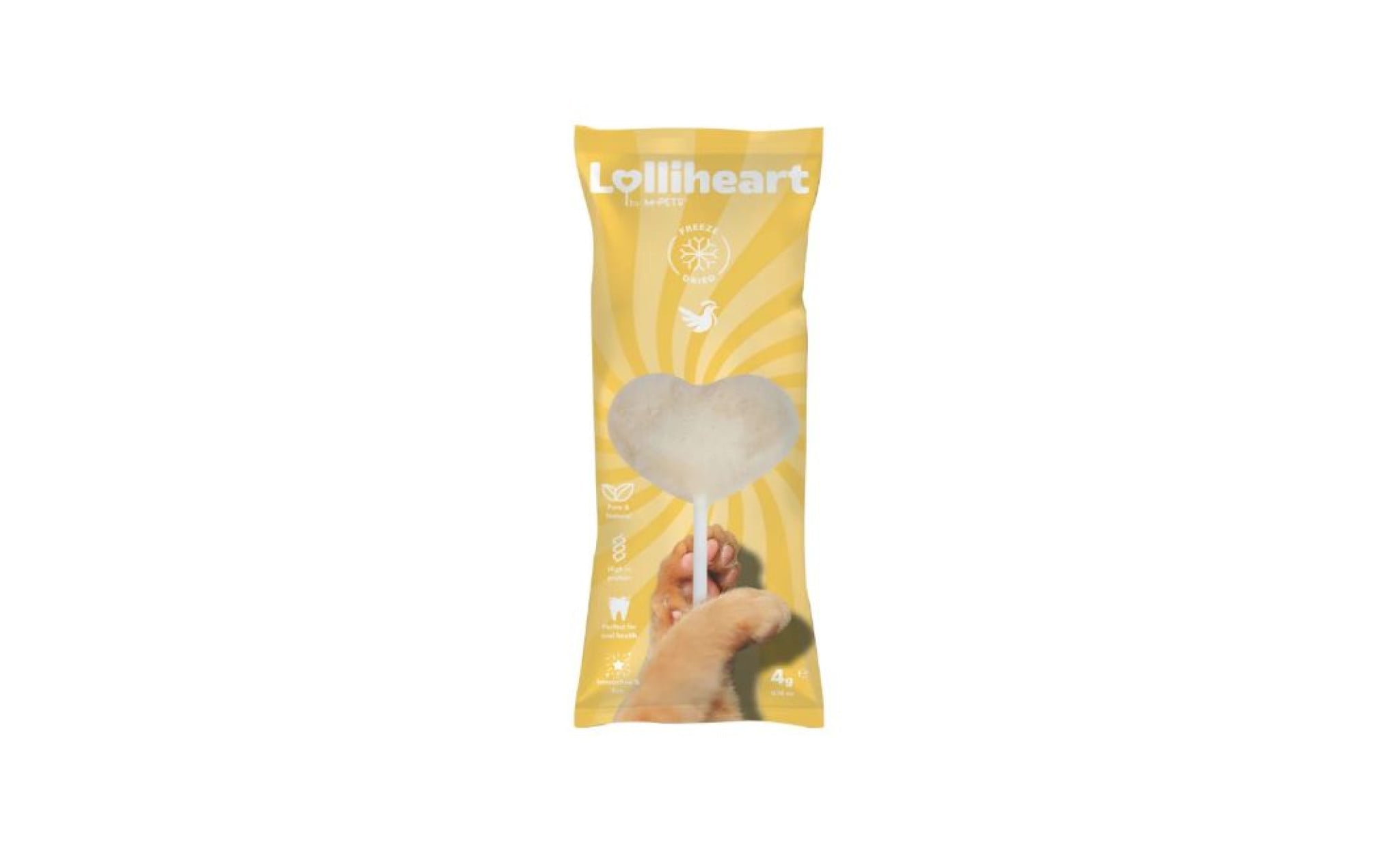 M-Pets Lolliheart Γλειφιτζούρι Loliheart Κοτόπουλο gr 1 mpets lolliheart glifitzouri kotopoulo