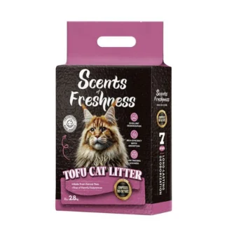 scents freshness tofu cat litter