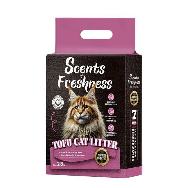 SCENTS OF FRESHNESS TOFU CAT LITTER BABY POWDER 7L/2.8kg 1 scents freshness tofu cat litter