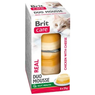 ygri-trofi-gatas-brit-care-real-duo-mousse-chicken-with-cheese-polysyskeyasia-6x25gr