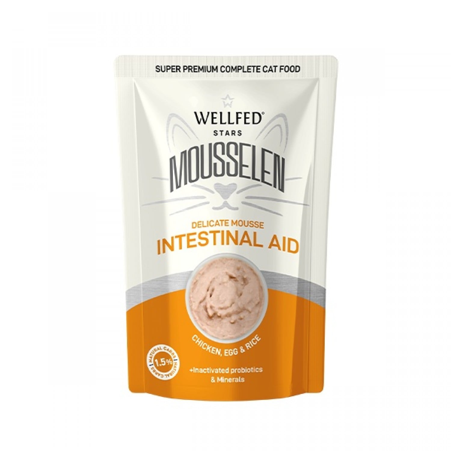 Wellfed Mousselen Intestinal Aid 40gr 1 wellfed mousselen intestinal