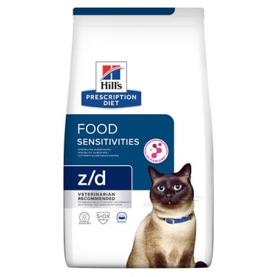 Hill's Prescription Diet Feline z/d Food Sensitivities 1.5kg 1 zd hills cat